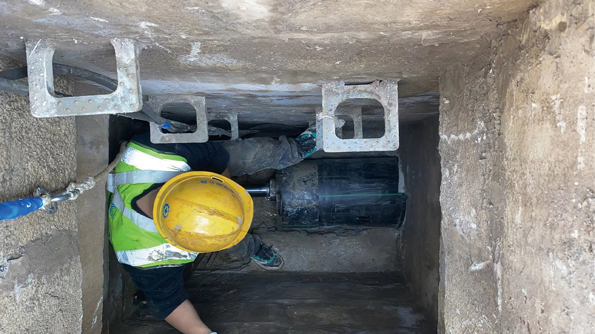 高平HDPE短管内衬法